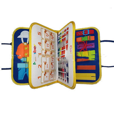 "Busy Board Montessori – Sensory Toy for Children 2-4 Years