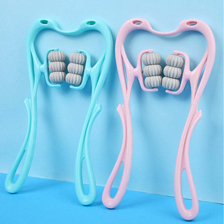 ReliefRoll - Rodillo de masaje cervical de 6 ruedas