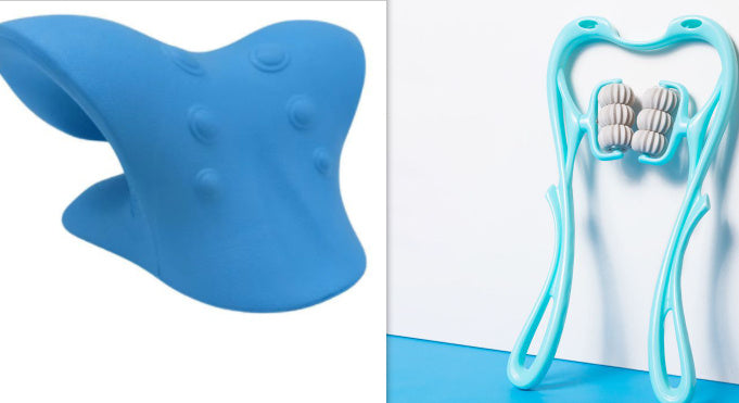 ReliefRoll - Rodillo de masaje cervical de 6 ruedas