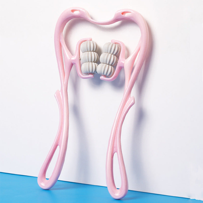 ReliefRoll - Rodillo de masaje cervical de 6 ruedas